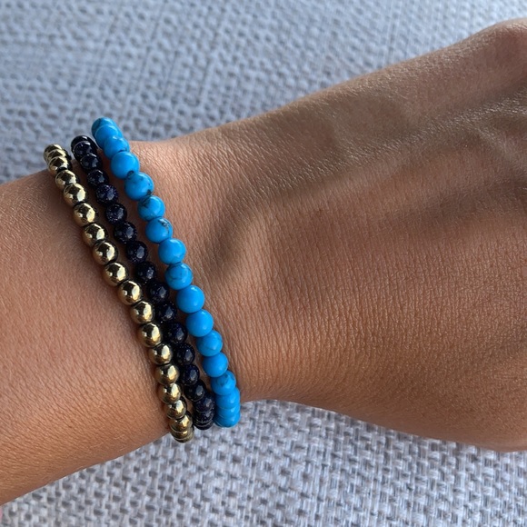 Mini energy healing bracelet trio - Picture 4 of 4